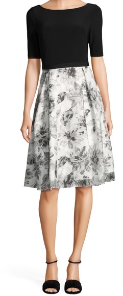 NWT Adrianna Papell Fit and Flare Dress - Picture 1 of 5